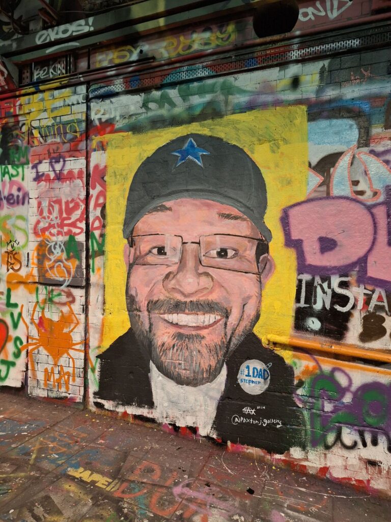 Leake Street Graffiti