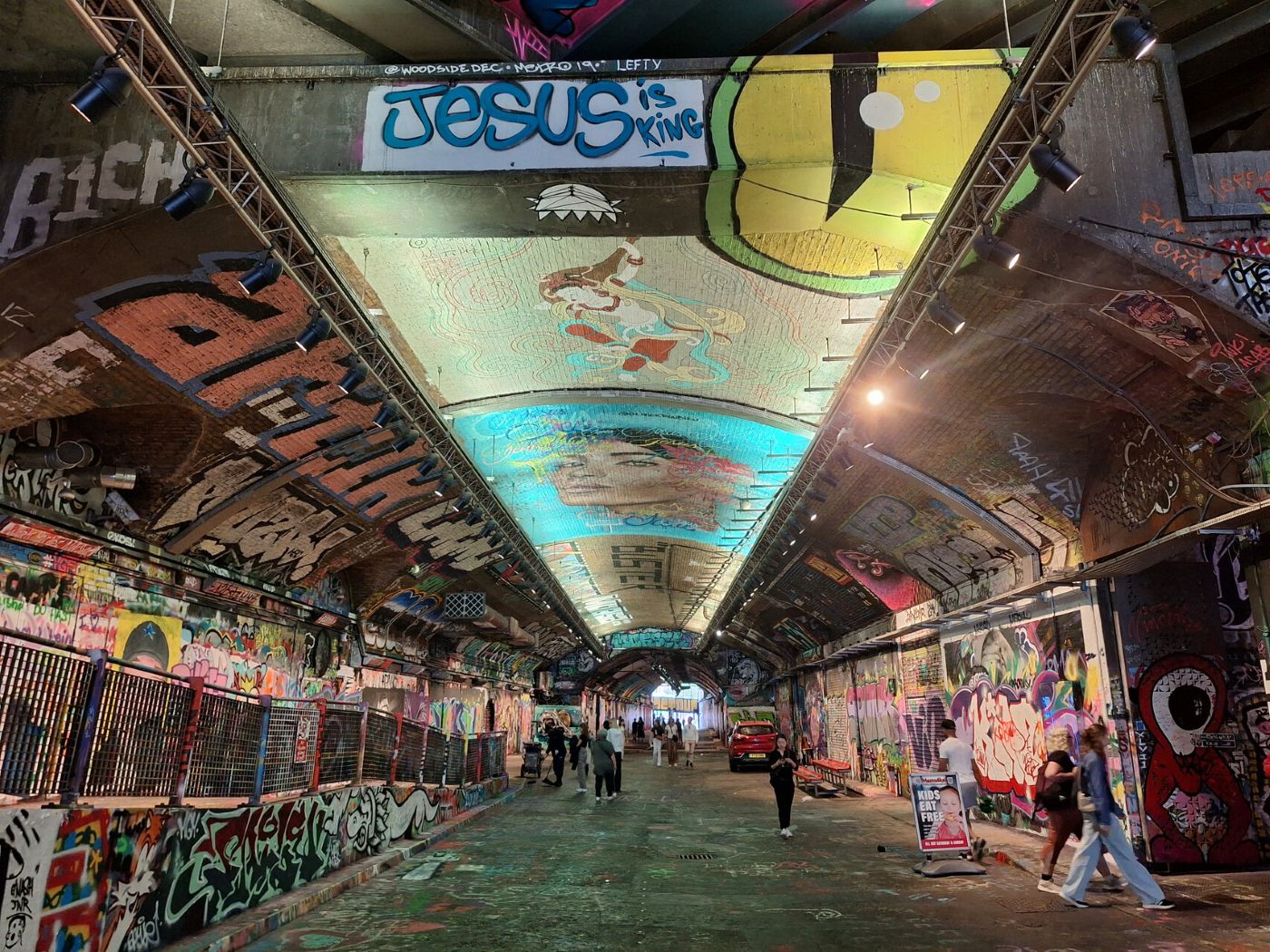 Leake Street Graffiti Tunnel