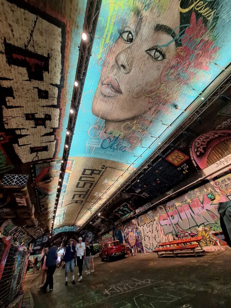 Leake Street Graffiti